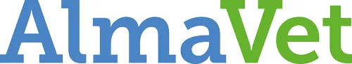 Almavet elainklinikka logo